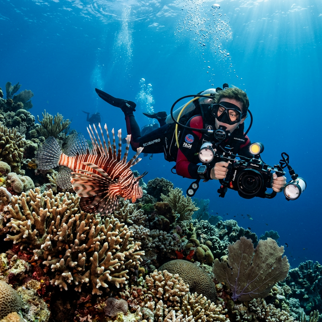 Lionfish hunt — conservation in action